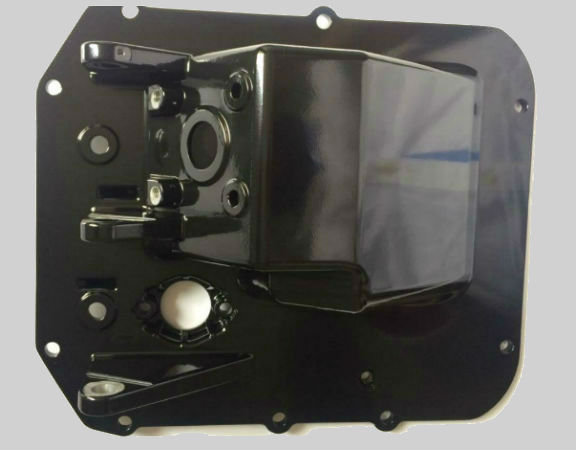 Powder coated assembly components