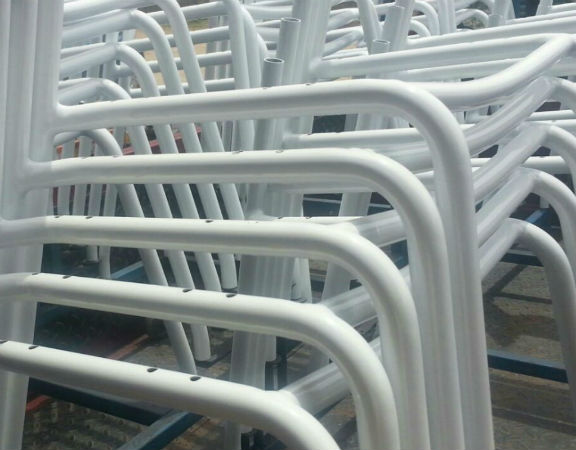 Powder coated Auto Parts components