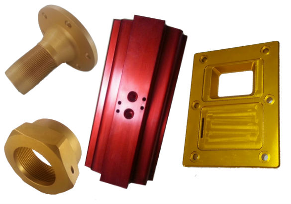 Anodizing services for aluminum components